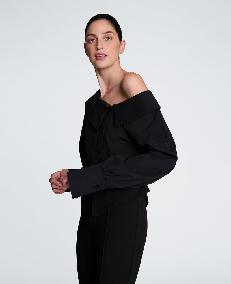 Kenneth Cole - Asymmetrical Button Down Shirt WOMENS KNITS for Women