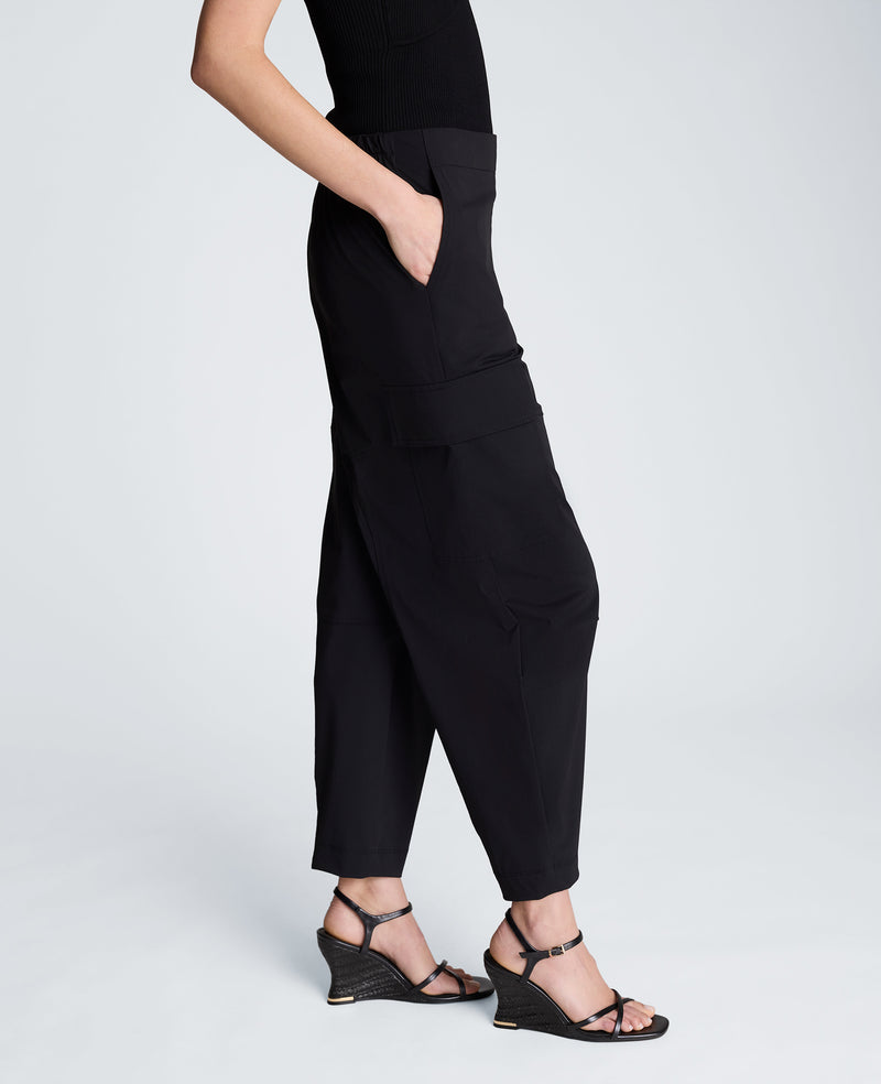 Kenneth Cole - Pull On Barrel Leg Pant with Cargo Pockets WOMENS PANTS for Women