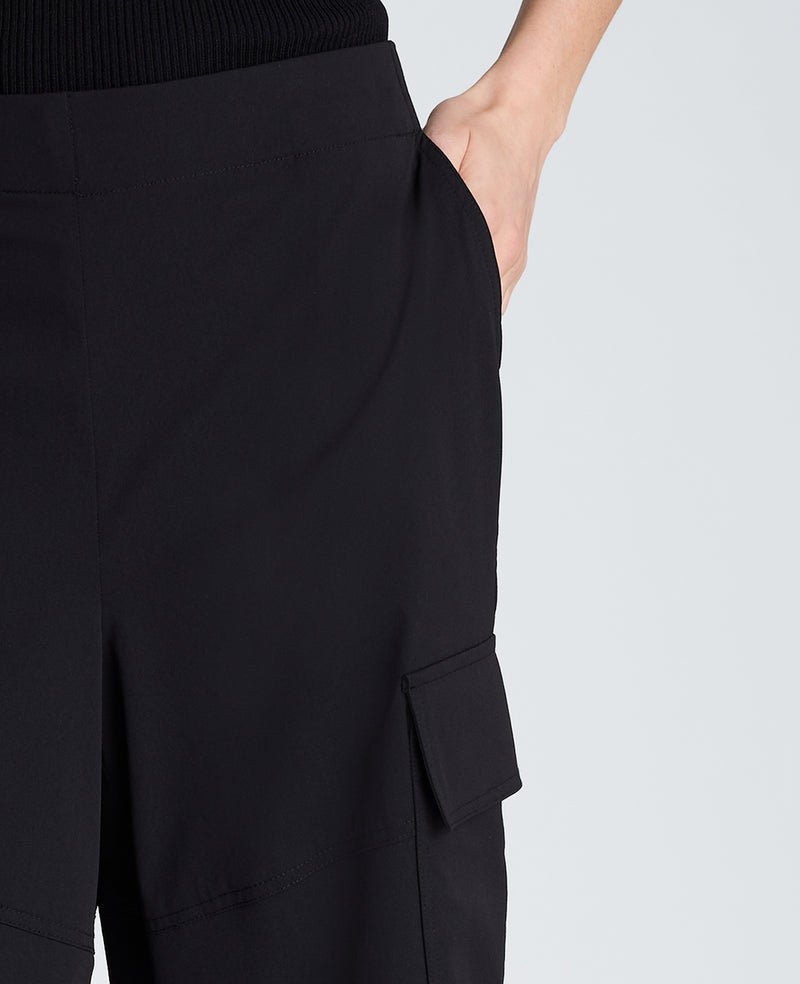 Kenneth Cole - Pull On Barrel Leg Pant with Cargo Pockets WOMENS PANTS for Women