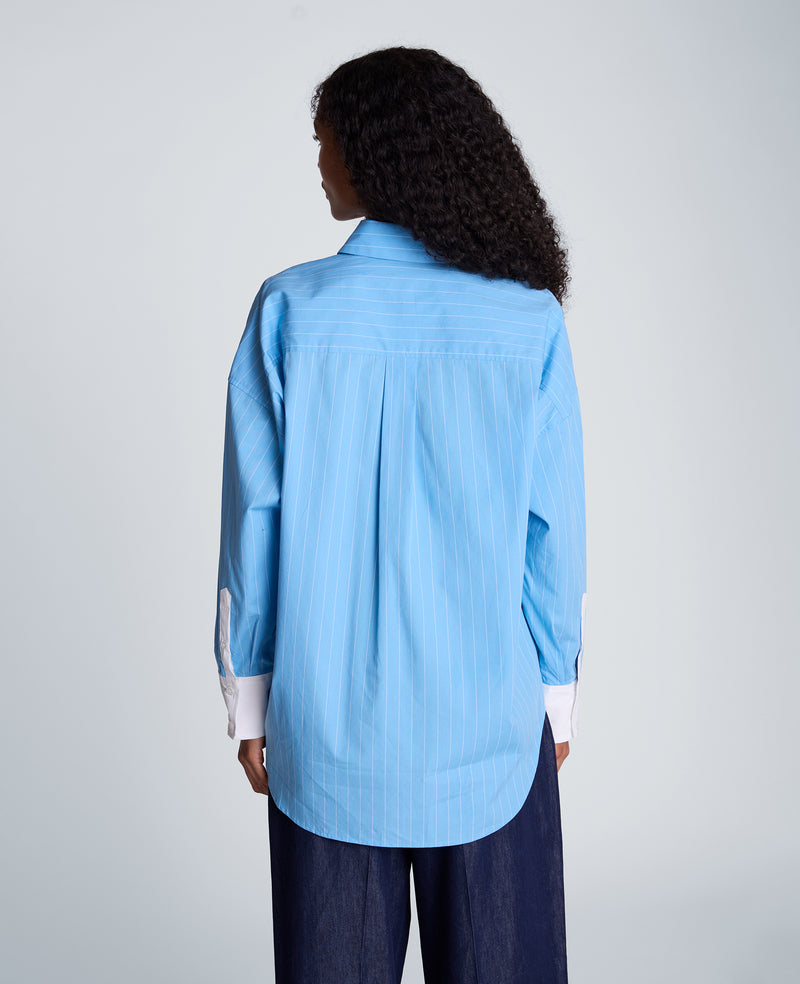 Kenneth Cole - Long Sleeve Button Front Shirt with Contrast Details WOMENS SHIRTS for Women