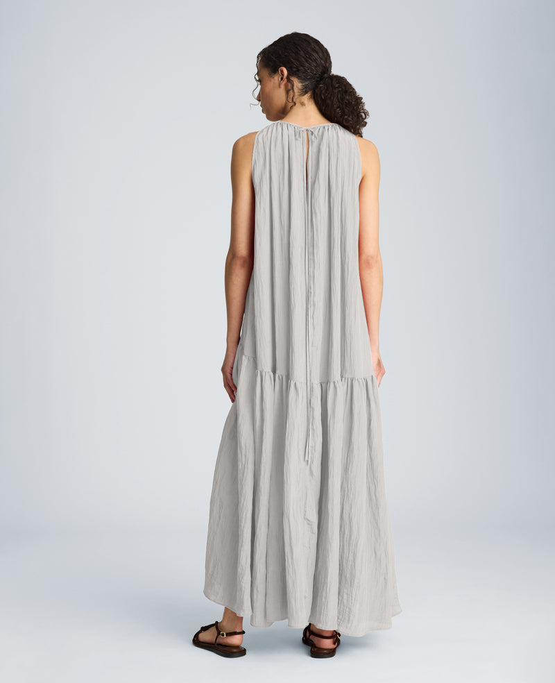 Kenneth Cole - Gathered Halter Neck Maxi Dress WOMENS DRESS for Women
