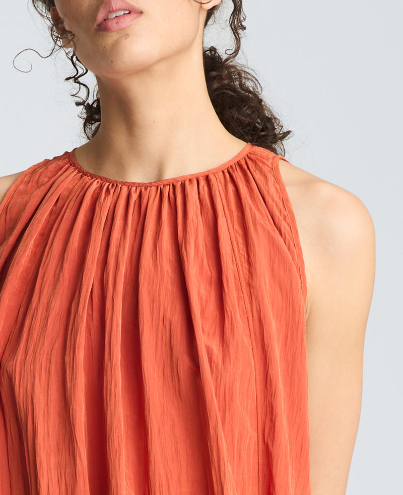 Kenneth Cole - Gathered Halter Neck Maxi Dress WOMENS DRESS for Women
