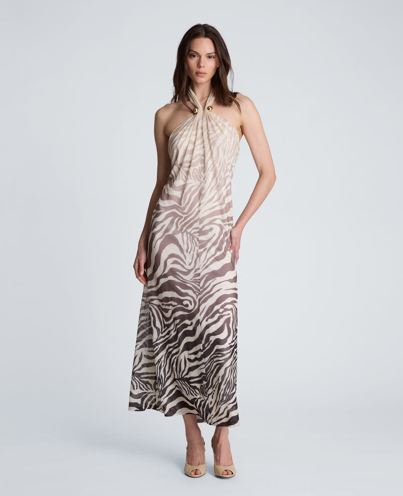 Kenneth Cole - Halter Midi Dress WOMENS DRESS for Women