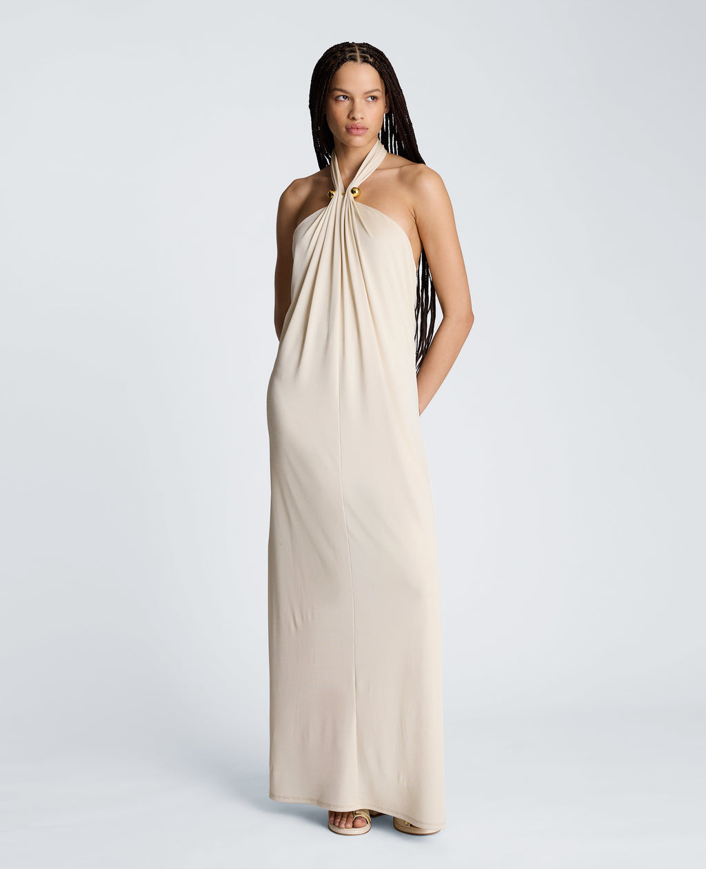 Kenneth Cole - Halter Maxi Dress WOMENS DRESS for Women 
