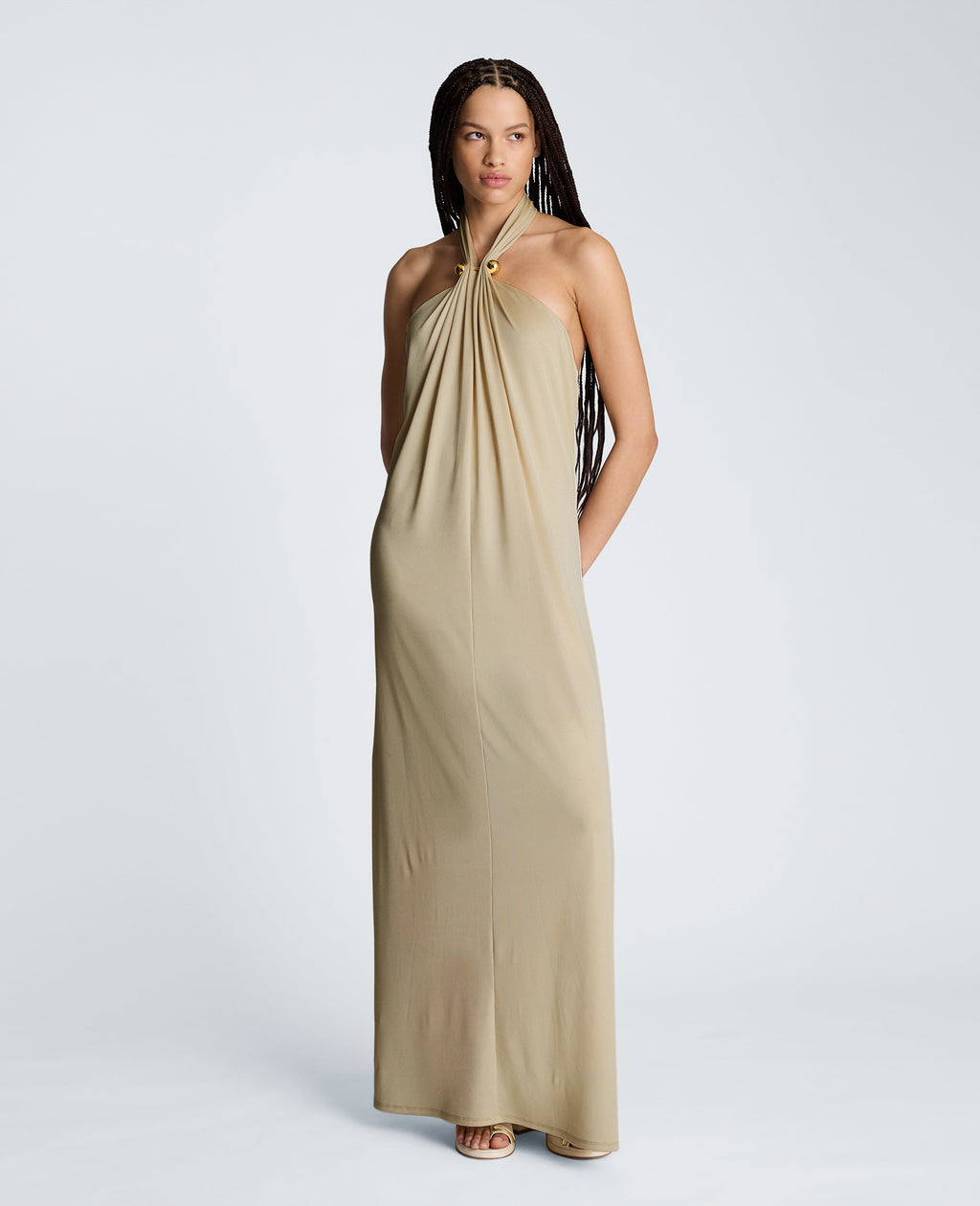 Kenneth Cole - Halter Maxi Dress WOMENS DRESS for Women 