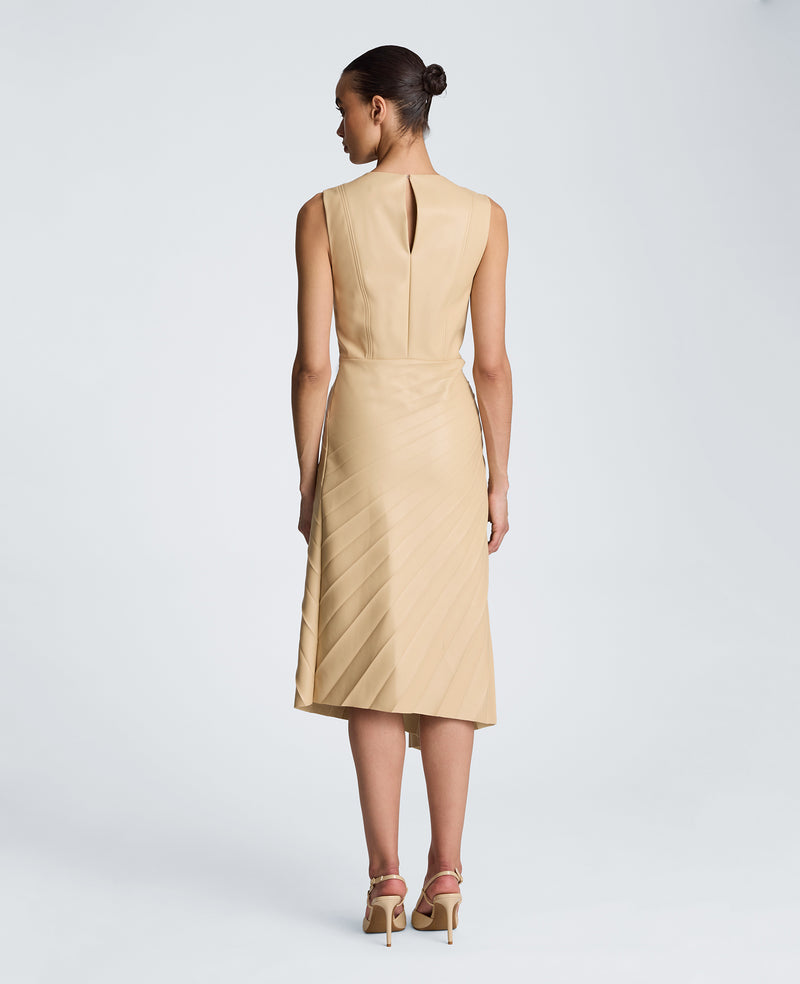 Kenneth Cole - Sunburst Pleat Midi Dress WOMENS DRESS for Women