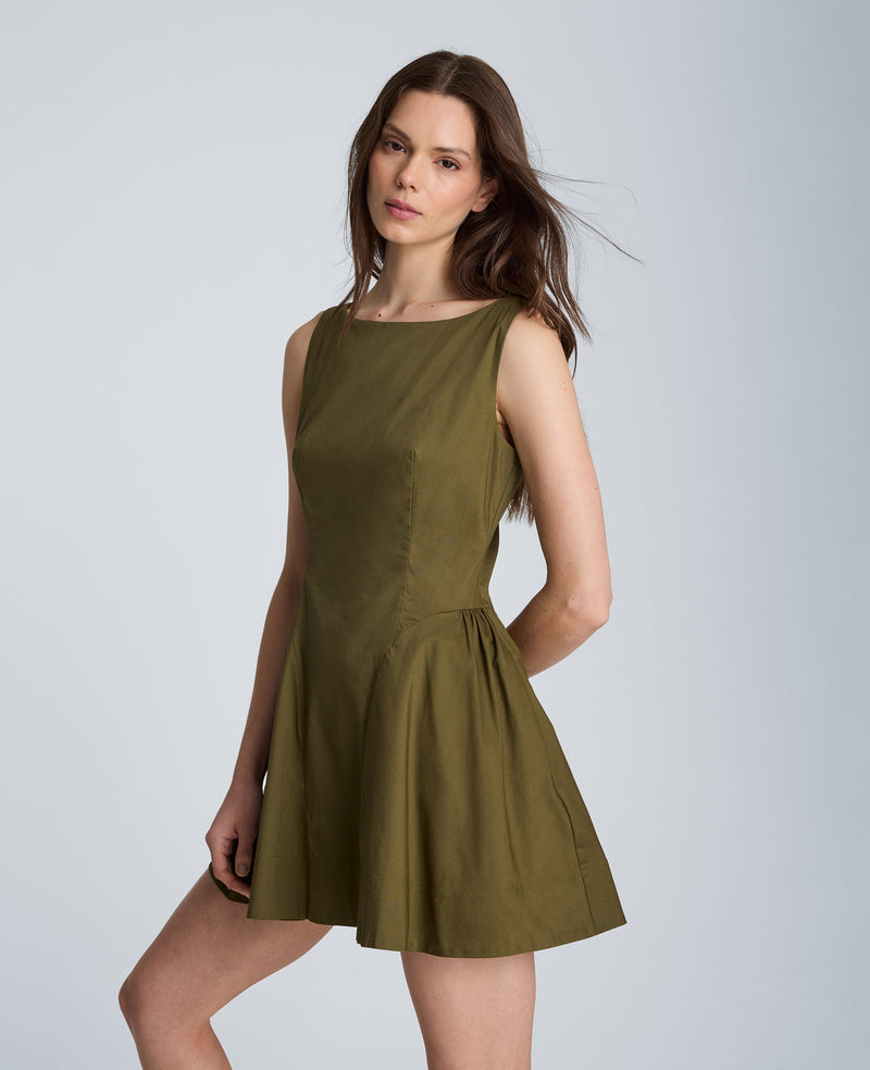 Kenneth Cole - Sleeveless Boat Neck Mini Dress WOMENS DRESS for Women