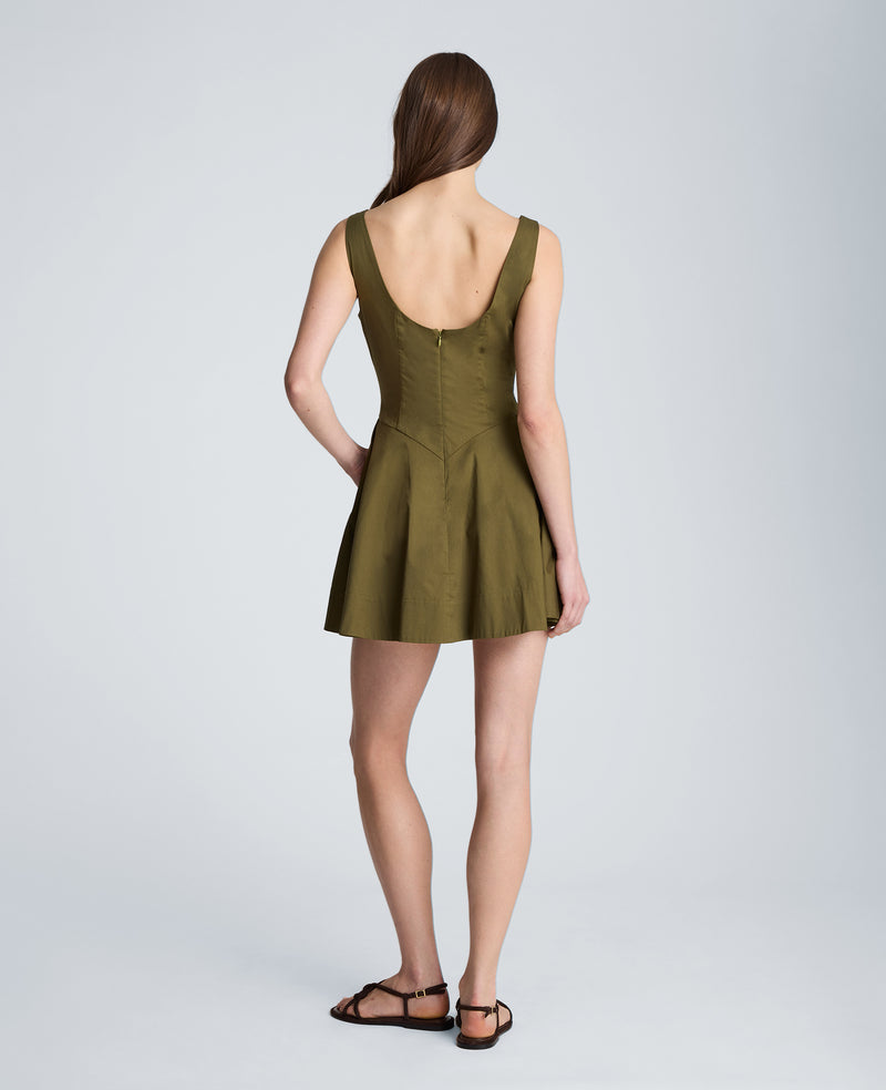 Kenneth Cole - Sleeveless Boat Neck Mini Dress WOMENS DRESS for Women