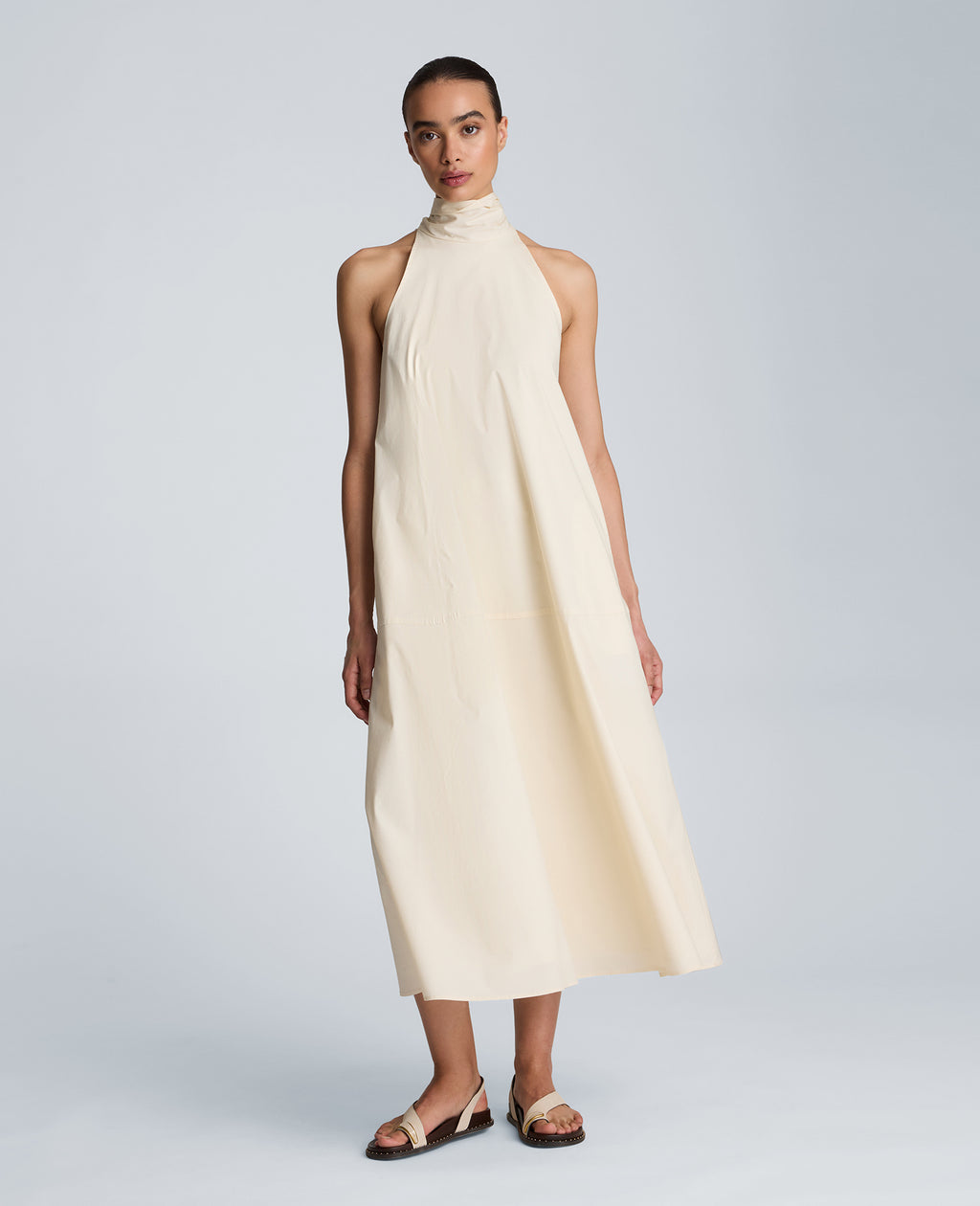 Kenneth Cole - Tie Back Halter Midi Dress WOMENS DRESS for Women 