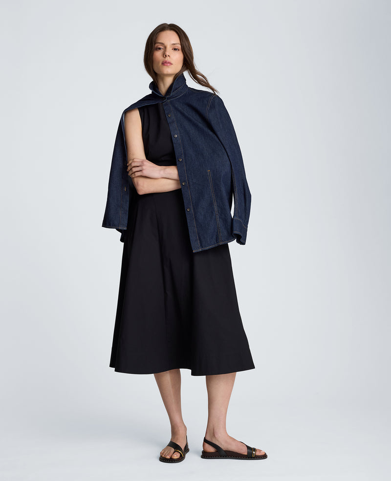 Kenneth Cole - Sleeveless Boat Neck Midi Dress WOMENS DRESS for Women