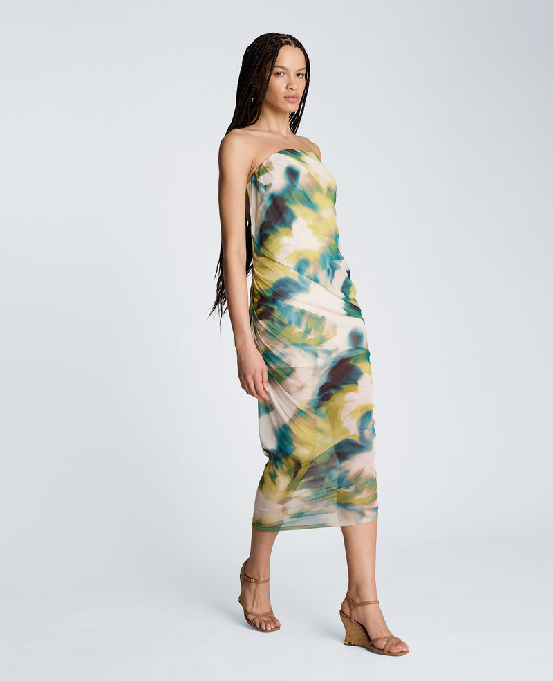 Kenneth Cole - Strapless Ruched Dress WOMENS DRESS for Women