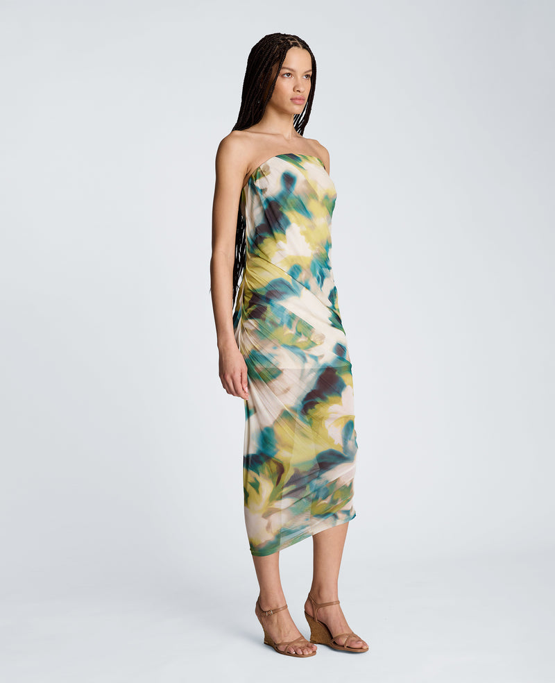 Kenneth Cole - Strapless Ruched Dress WOMENS DRESS for Women