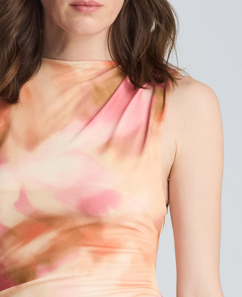kenneth cole maxi dresses Asymmetrical Maxi Dress