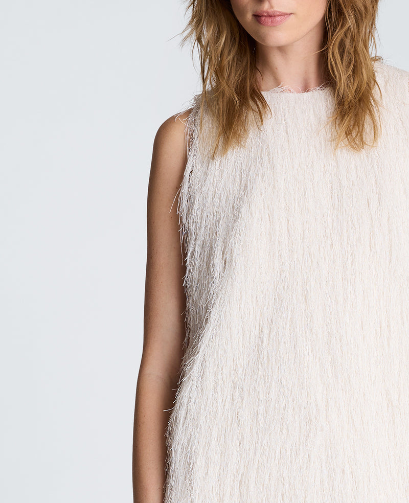 Kenneth Cole - Fringed Mini Dress WOMENS DRESS for Women