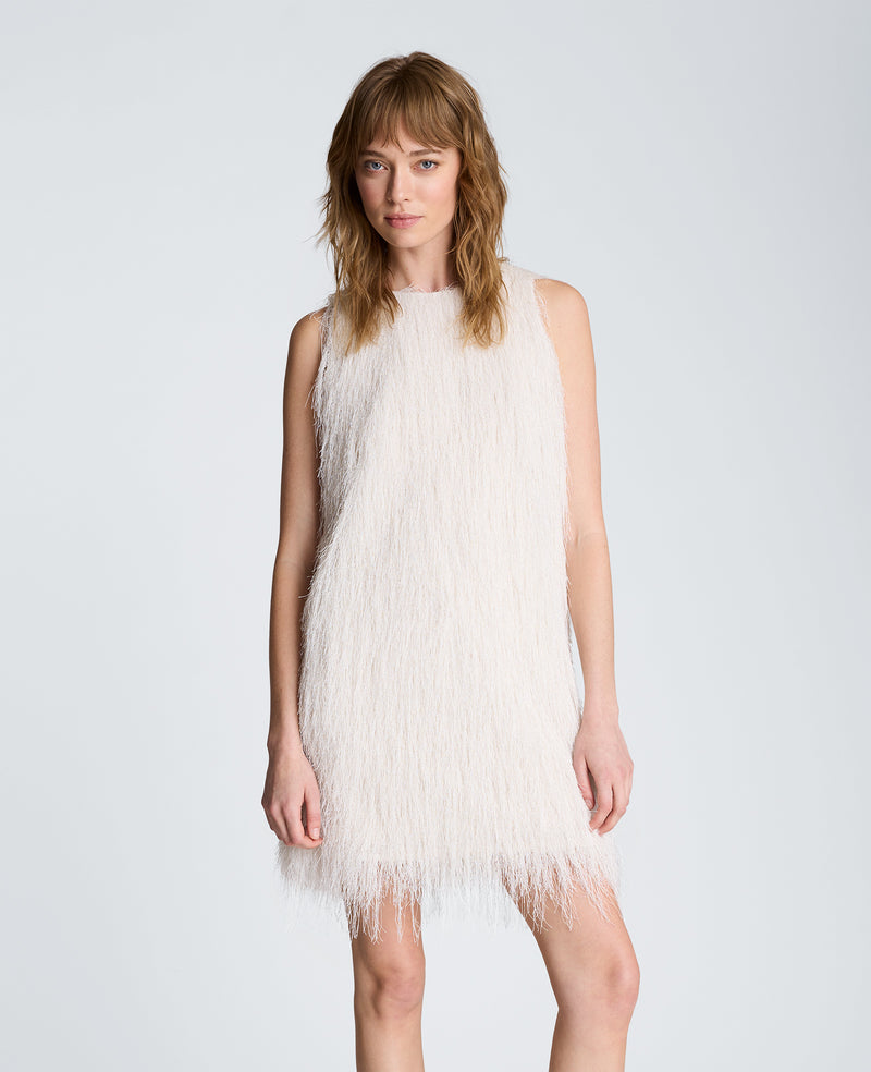 Kenneth Cole - Fringed Mini Dress WOMENS DRESS for Women