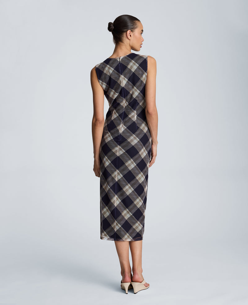 Kenneth Cole - Side Ruched Midi Dress WOMENS DRESS for Women