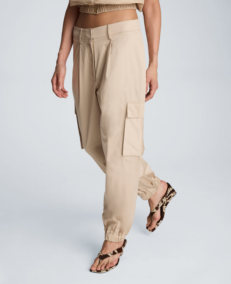 Kenneth Cole - Fly Front Jogger Pleated Cargo Pant WOMENS PANTS for Women