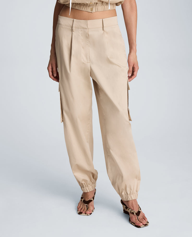 Kenneth Cole - Fly Front Jogger Pleated Cargo Pant WOMENS PANTS for Women