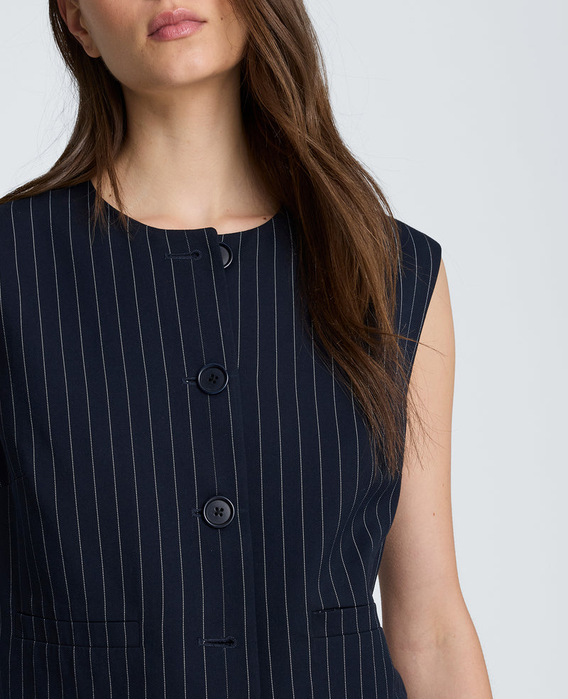 Kenneth Cole - Boxy Four Button Vest WOMENS JACKET for Women