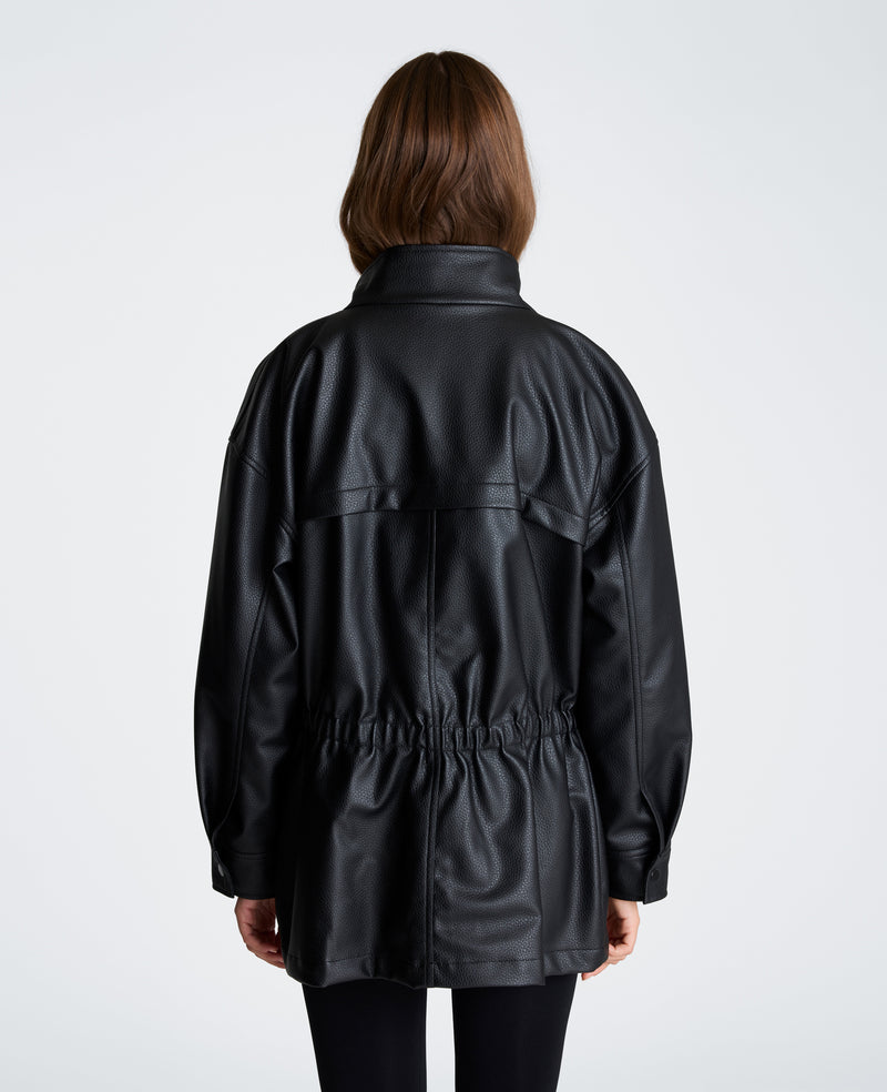 Kenneth Cole - Cinch Waist Jacket with Flap Pockets WOMENS JACKET for Women