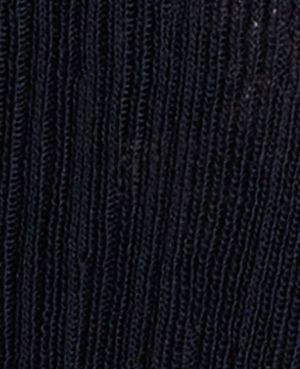 Polo Cap Sleeve Varigated Rib Sweater