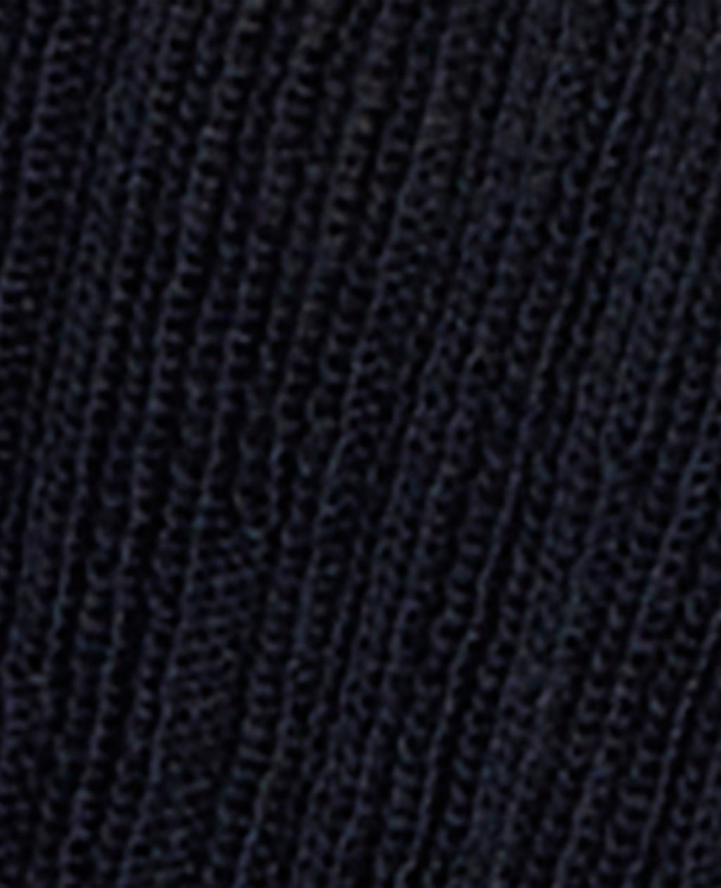Polo Cap Sleeve Varigated Rib Sweater