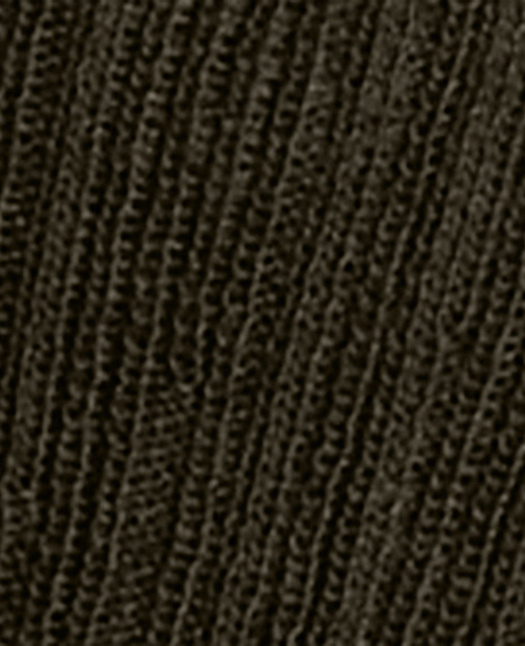 Polo Cap Sleeve Varigated Rib Sweater