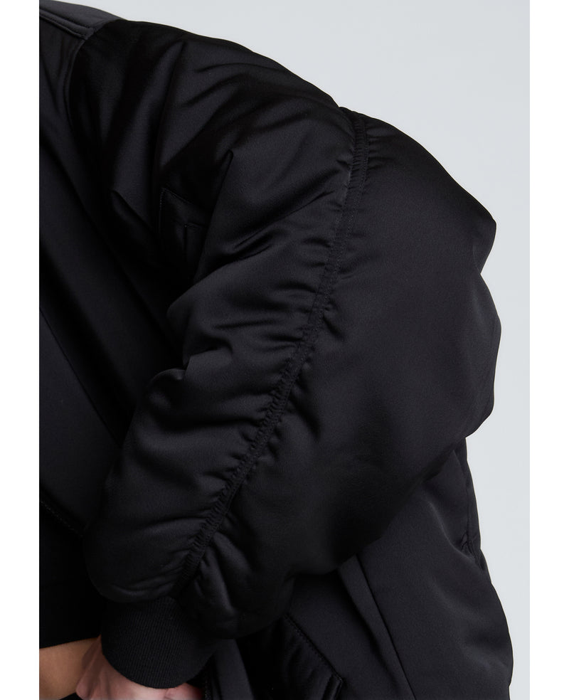 Kenneth Cole - Boyfriend Bomber Jacket with Flap Pockets WOMENS JACKET for Women
