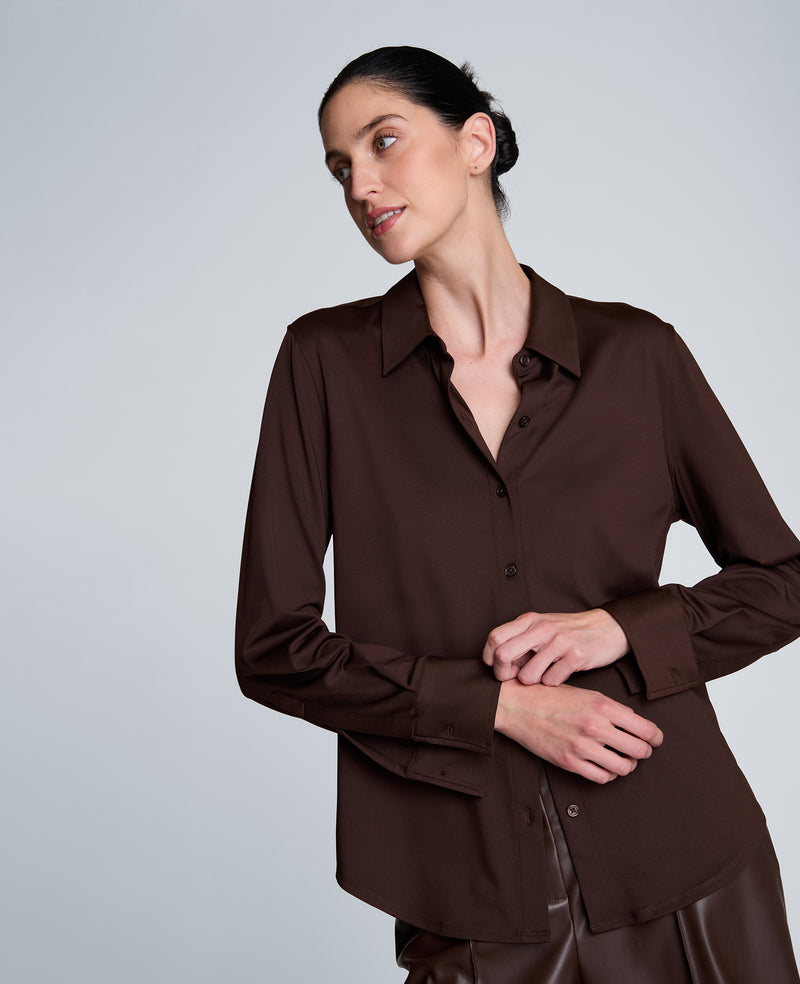 Kenneth Cole - Front Button Shirt WOMENS KNITS for Women