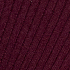 Mock Neck Seamless Traveling Ribbed Sweater