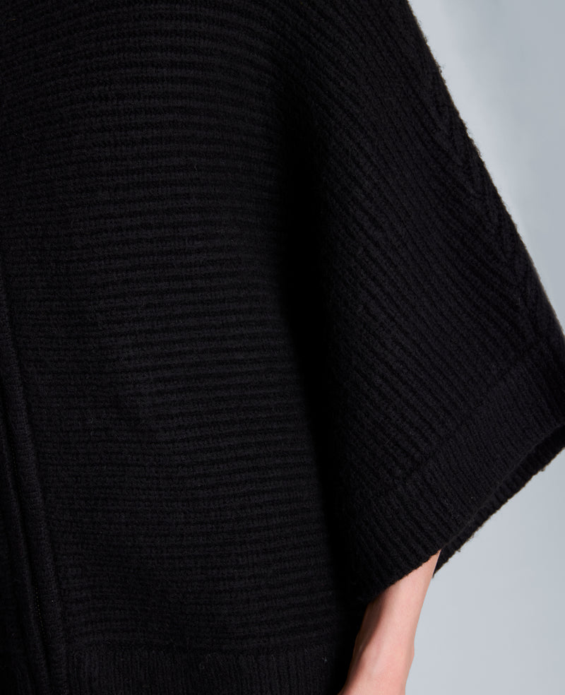 Kenneth Cole - Elbow Sleeve Doleman Zip Cardigan WOMENS SWEATER for Women