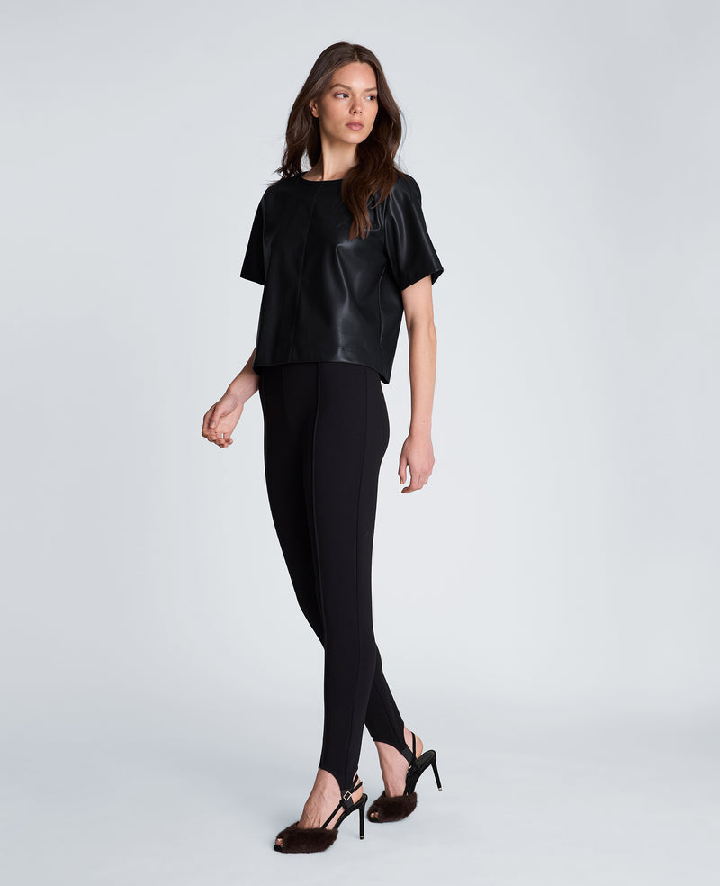 Kenneth Cole - Short Sleeve Cropped Tee WOMENS TOPS for Women