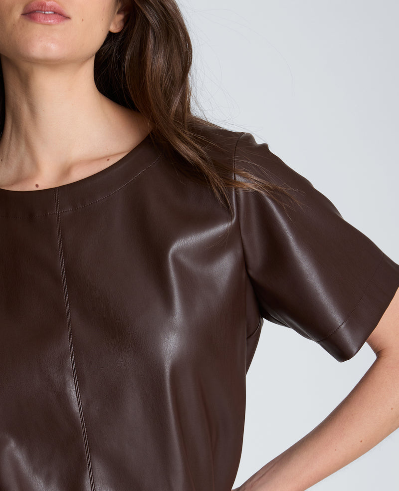 Kenneth Cole - Short Sleeve Cropped Tee WOMENS TOPS for Women