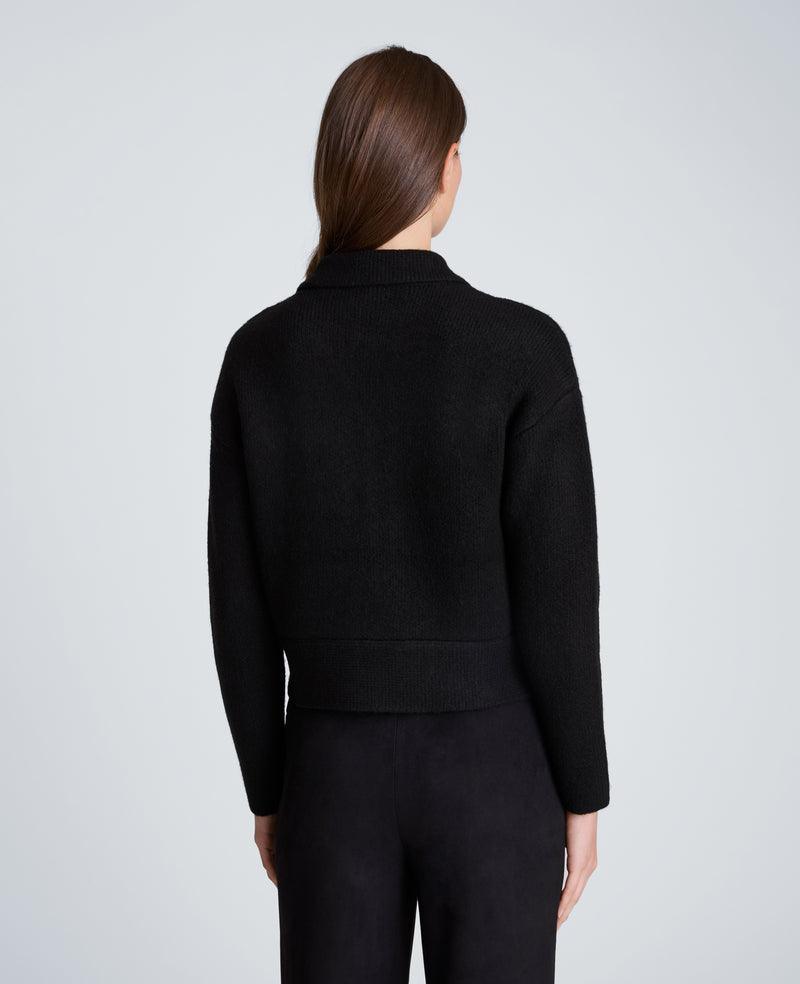 Kenneth Cole - Long Sleeve Utility Collar Jacket WOMENS SWEATER for Women