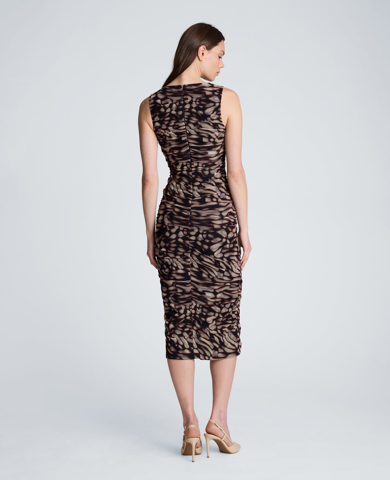 Kenneth Cole - Ruched Midi Dress WOMENS DRESS for Women