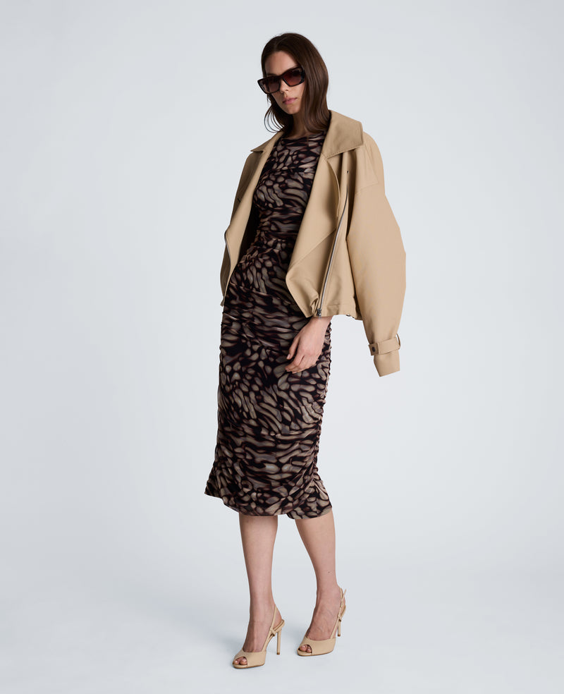 Kenneth Cole - Ruched Midi Dress WOMENS DRESS for Women