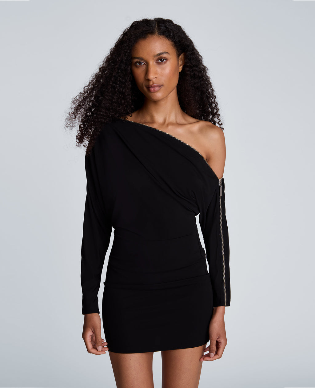 Kenneth Cole - Zipper Shoulder Mini Dress WOMENS DRESS for Women 