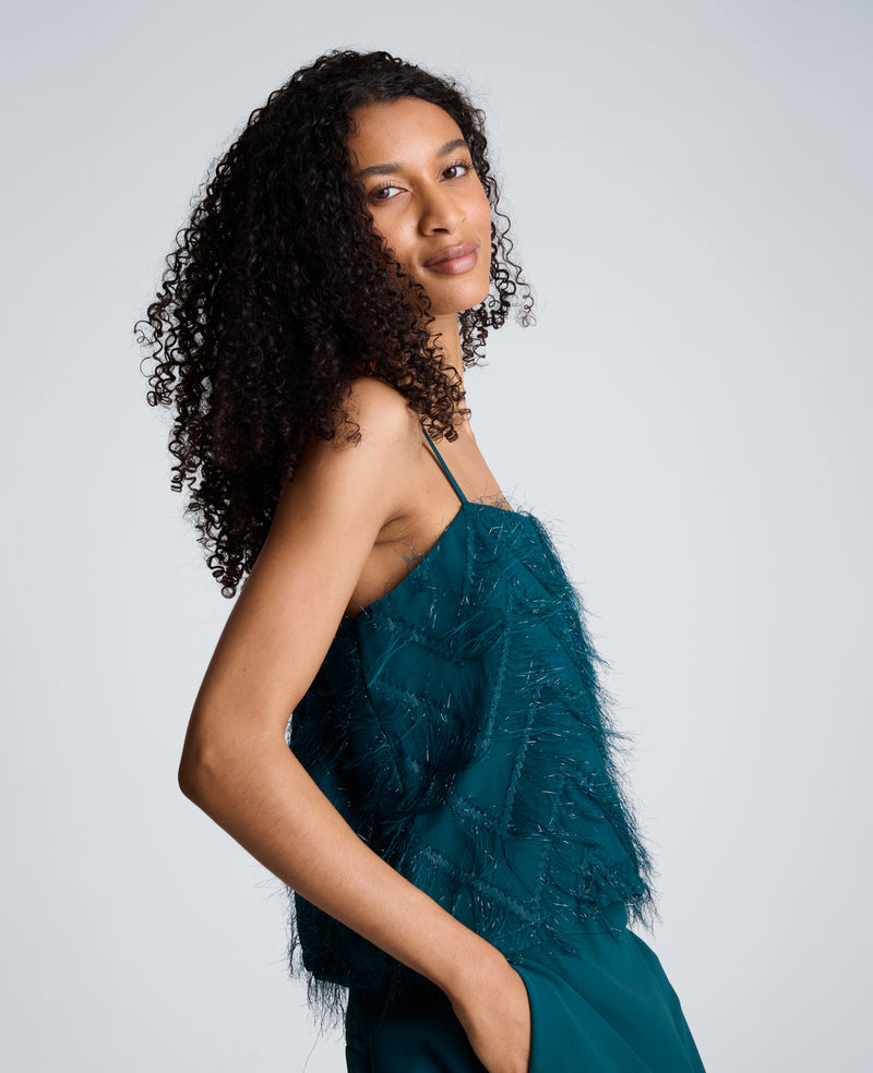 Kenneth Cole - Cropped Cami WOMENS TOPS for Women