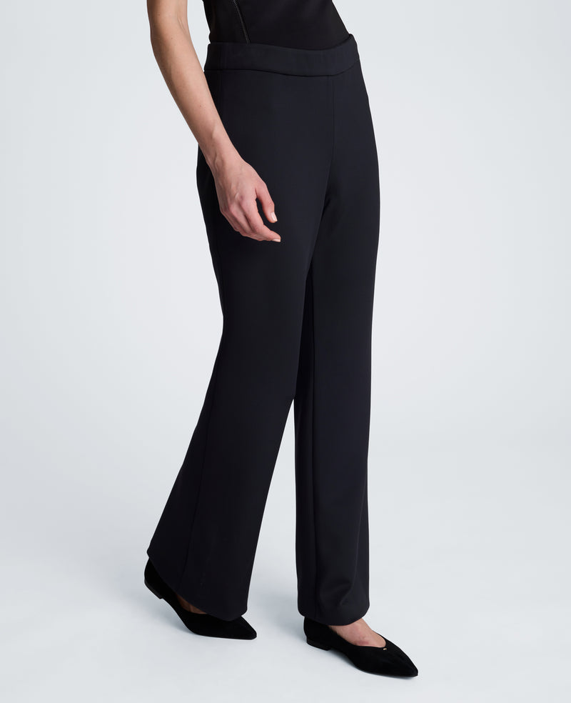Kenneth Cole - High Rise Pull On Flare Zip Back Pant WOMENS PANTS for Women