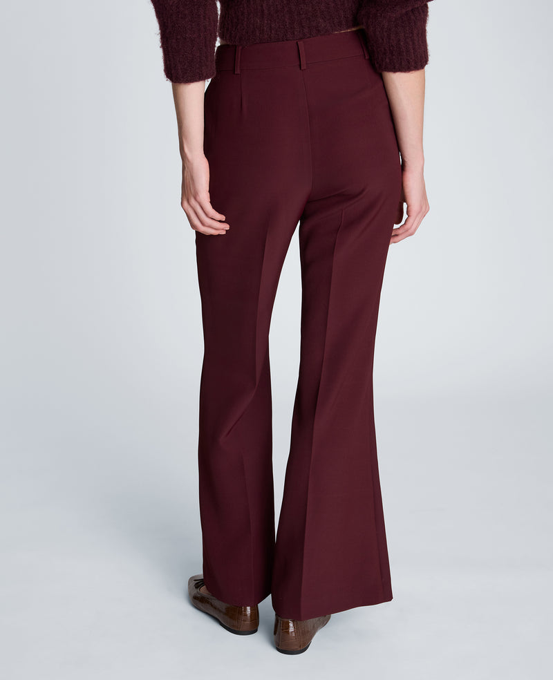 Kenneth Cole - Fly Front Mid Rise Flare Pant WOMENS PANTS for Women