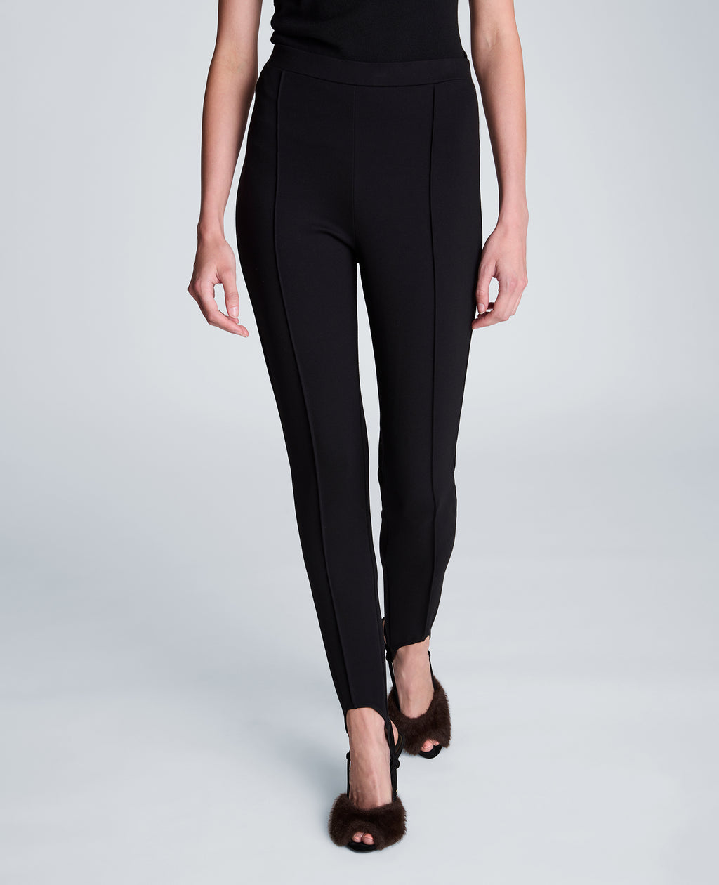 Kenneth Cole - Pull On Stirrup Pintucked Legging WOMENS PANTS for Women 