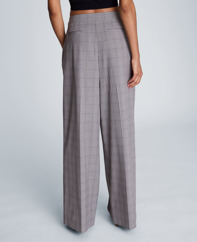Kenneth Cole - Fly Front Wide Leg Triple Pleat Pant WOMENS PANTS for Women