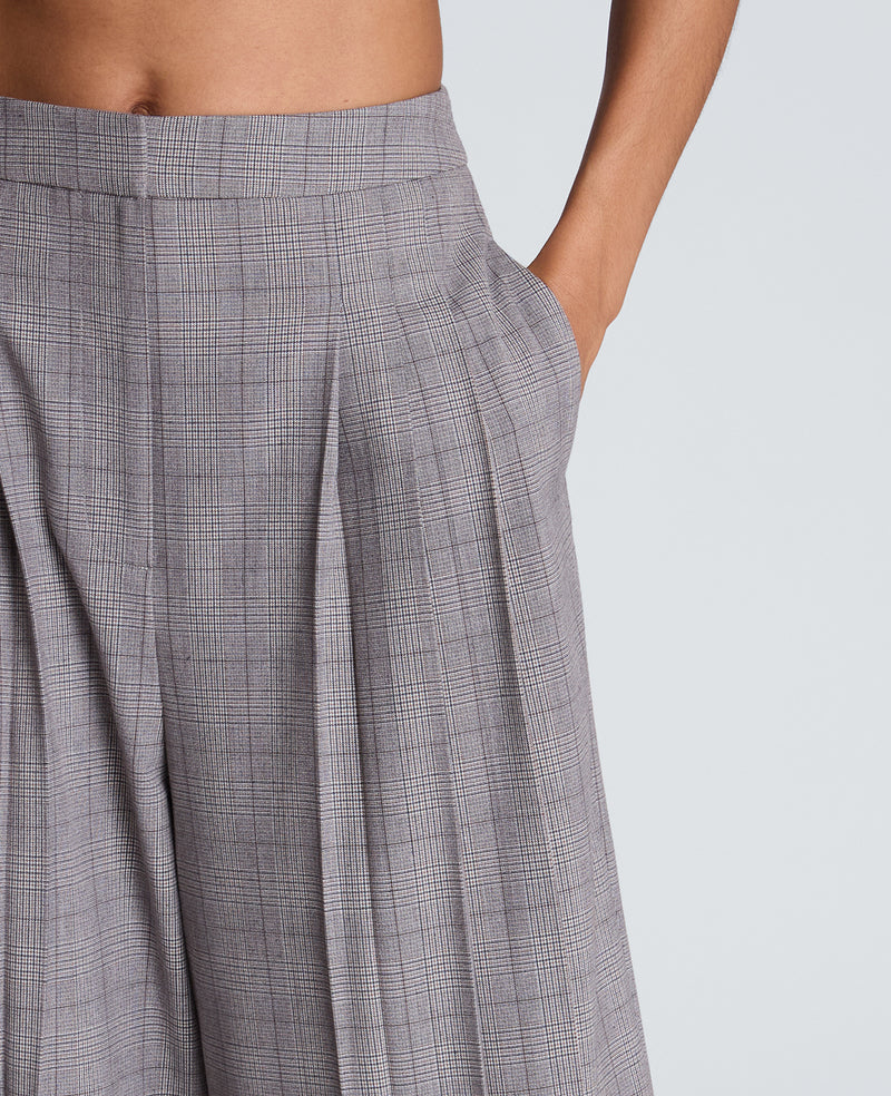 Kenneth Cole - Fly Front Wide Leg Triple Pleat Pant WOMENS PANTS for Women