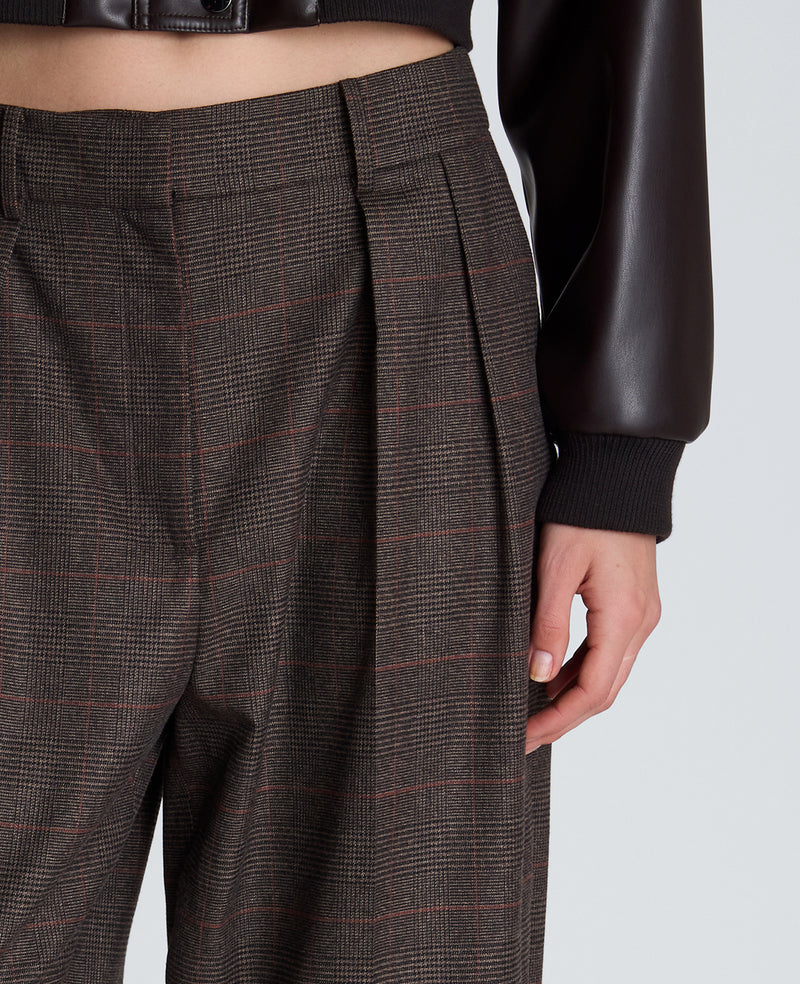 Kenneth Cole - Fly Front Wide Leg Triple Pleat Pant WOMENS PANTS for Women