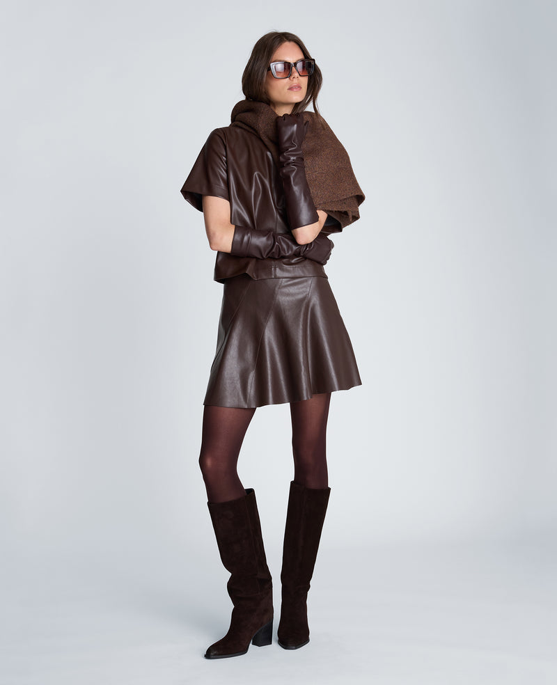 Kenneth Cole - Side Zip Seam Flare Skirt WOMENS SKIRTS for Women