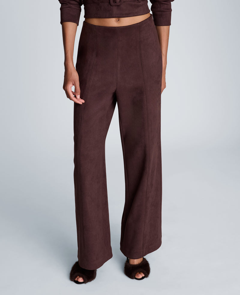 Kenneth Cole - High Rise Pull On Wide Leg Hollywood Waist Pant WOMENS PANTS for Women
