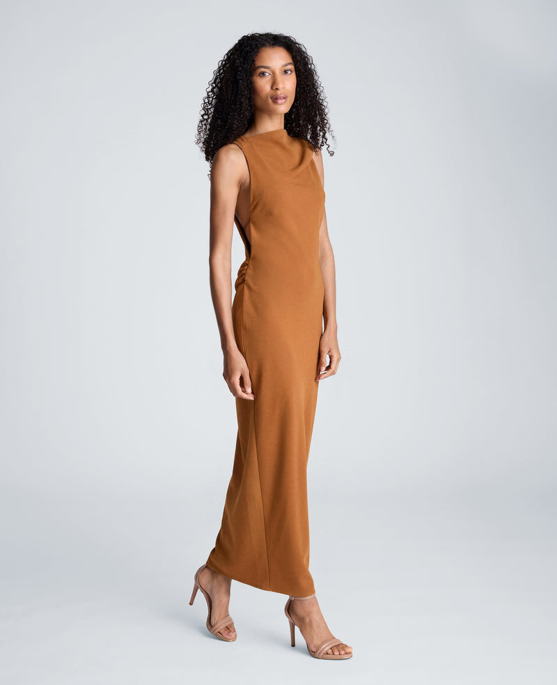 Kenneth Cole - Drape Back Maxi Dress WOMENS DRESS for Women
