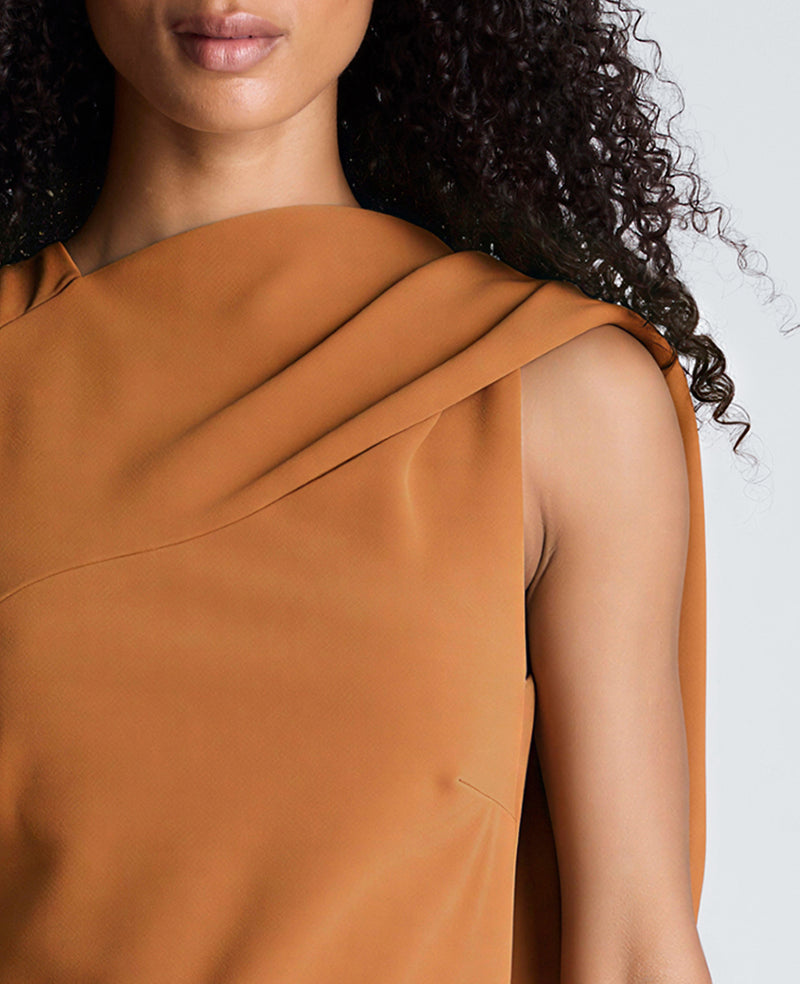 Kenneth Cole - Drape Back Maxi Dress WOMENS DRESS for Women