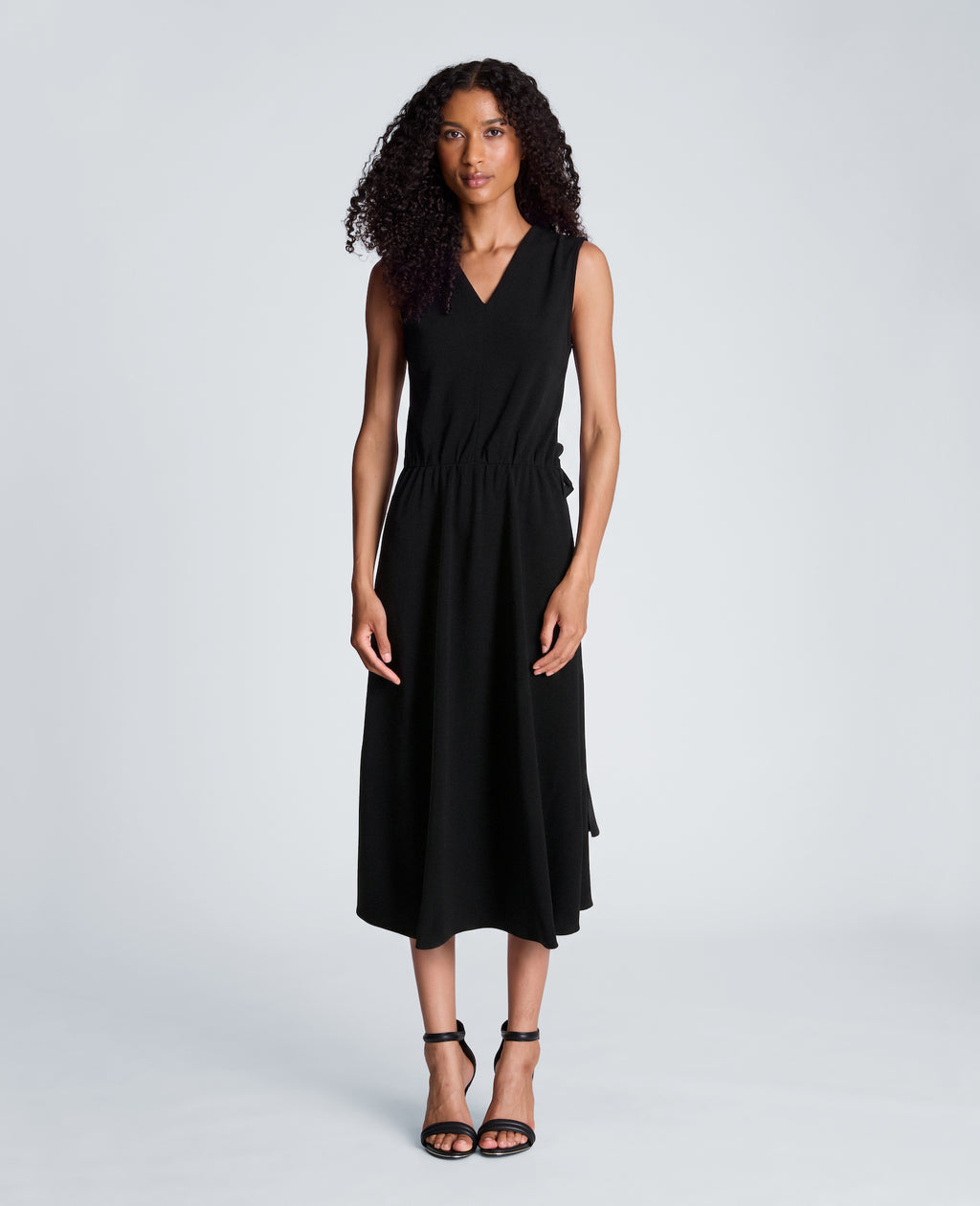 Kenneth Cole - Asymmetrical Hem Midi Dress WOMENS DRESS for Women 