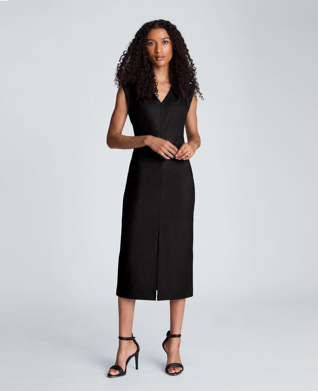 Kenneth Cole - Vegan Leather Dress WOMENS DRESS for Women 